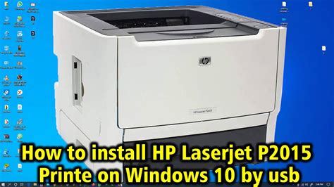 $HP LaserJet P2015X Driver: Download and Installation Guide$